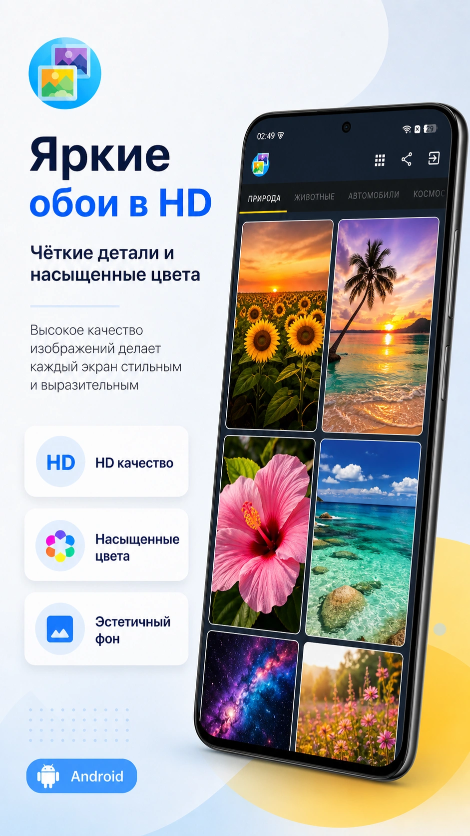 Скриншот 6: Обои HD качества