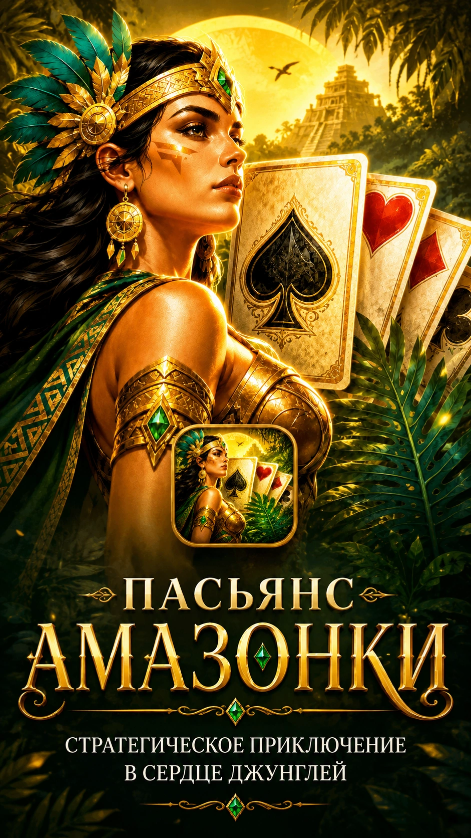 Постер Пасьянс Амазонки